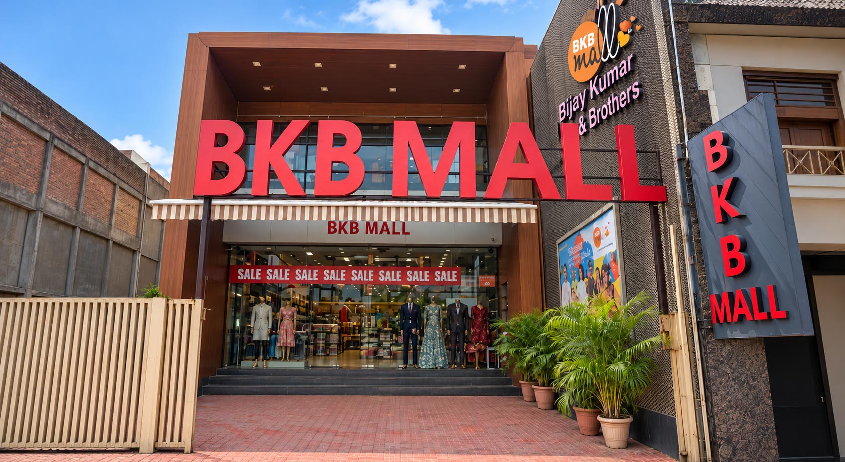 Illustrative destination shopping center reference, not Hinoo BKB Mall
